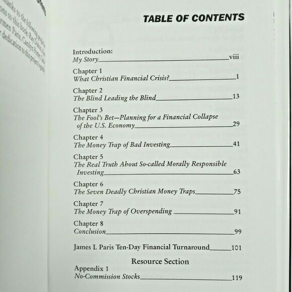 The Christian Financial Crisis Protect Family Faith Money Debt Christian Book - Picture 4 of 10